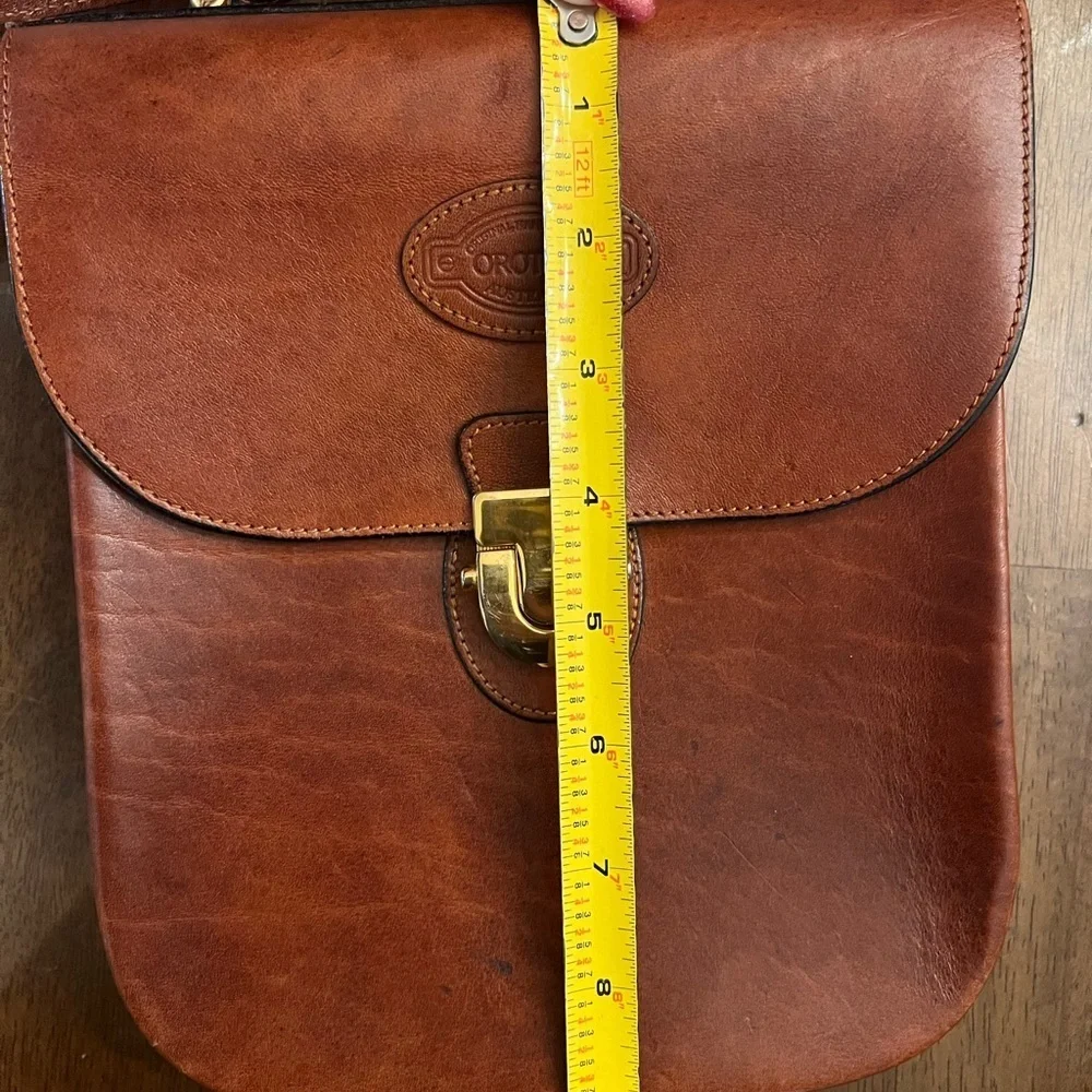 Vintage Oroton Leather Crossbody Satchel – Made in Australia